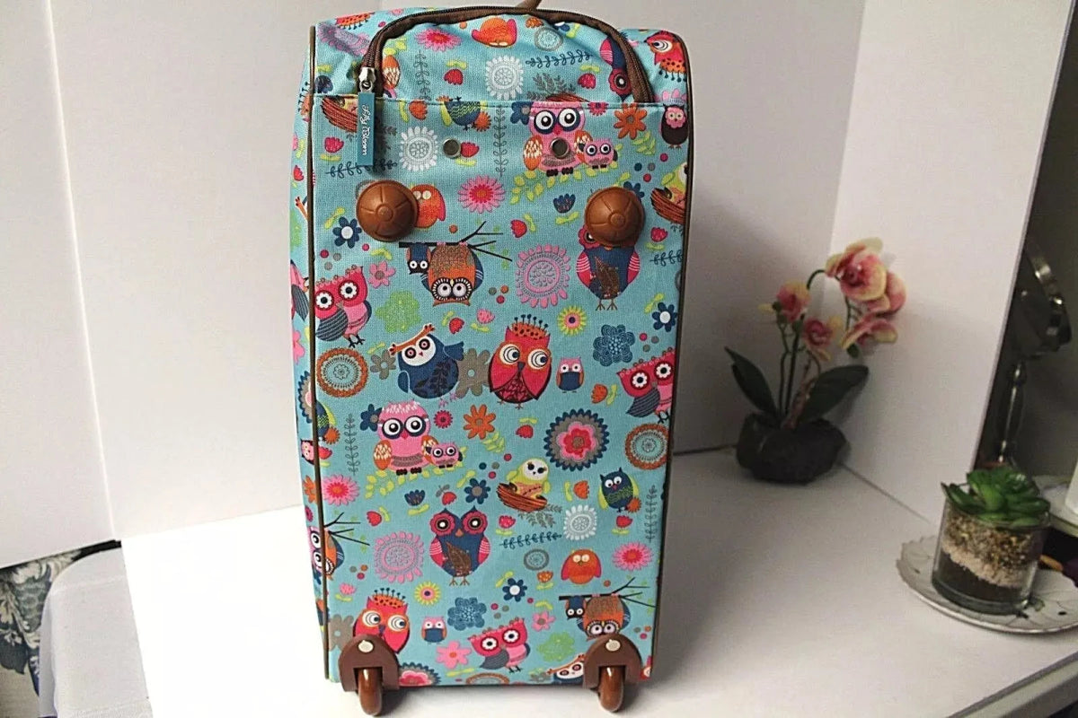 20" Under Seat Wheeled Frame Duffel Bag - Lily Bloom