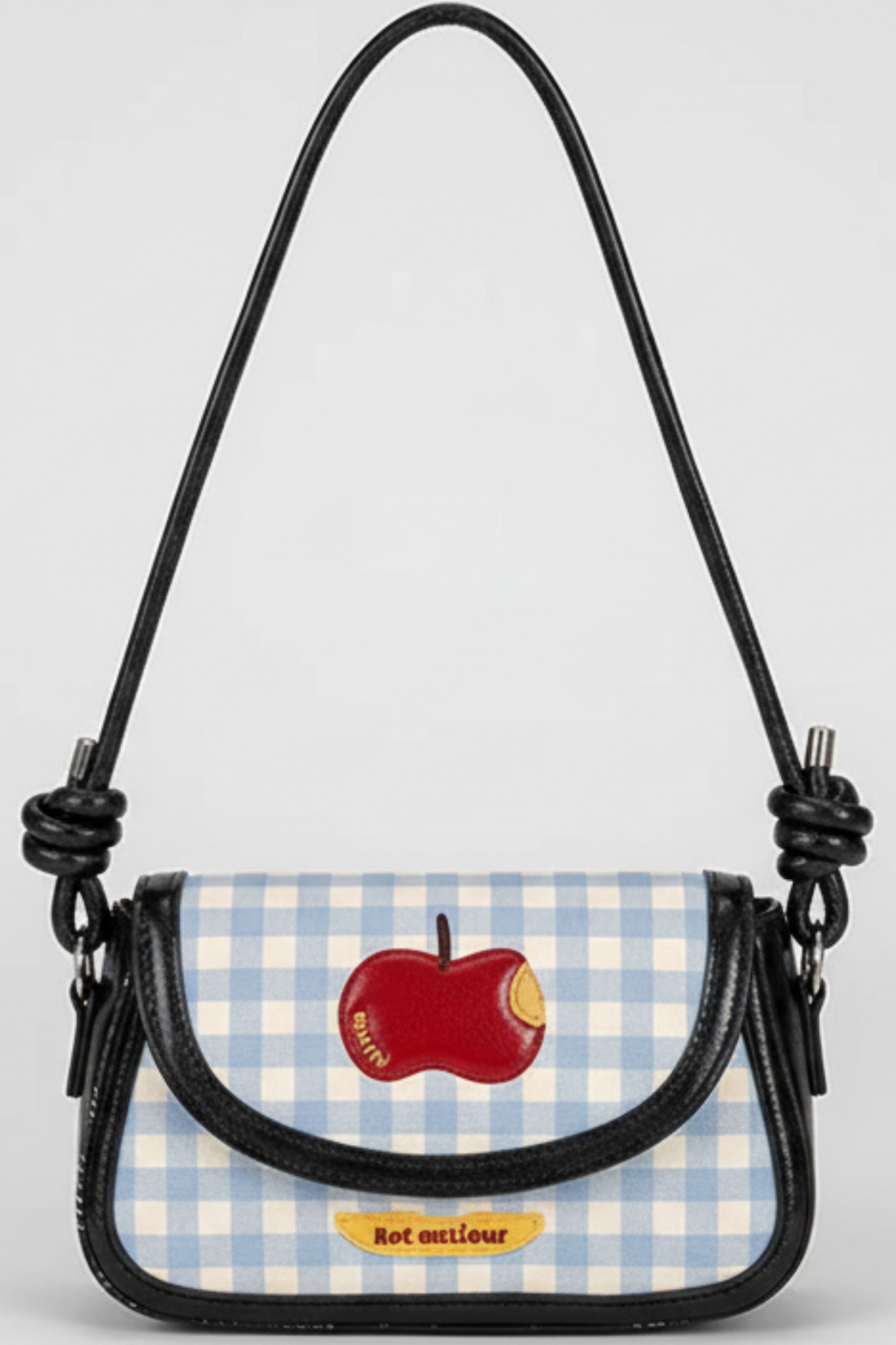 Apple Gingham Shoulder Bag | Lily Bloom