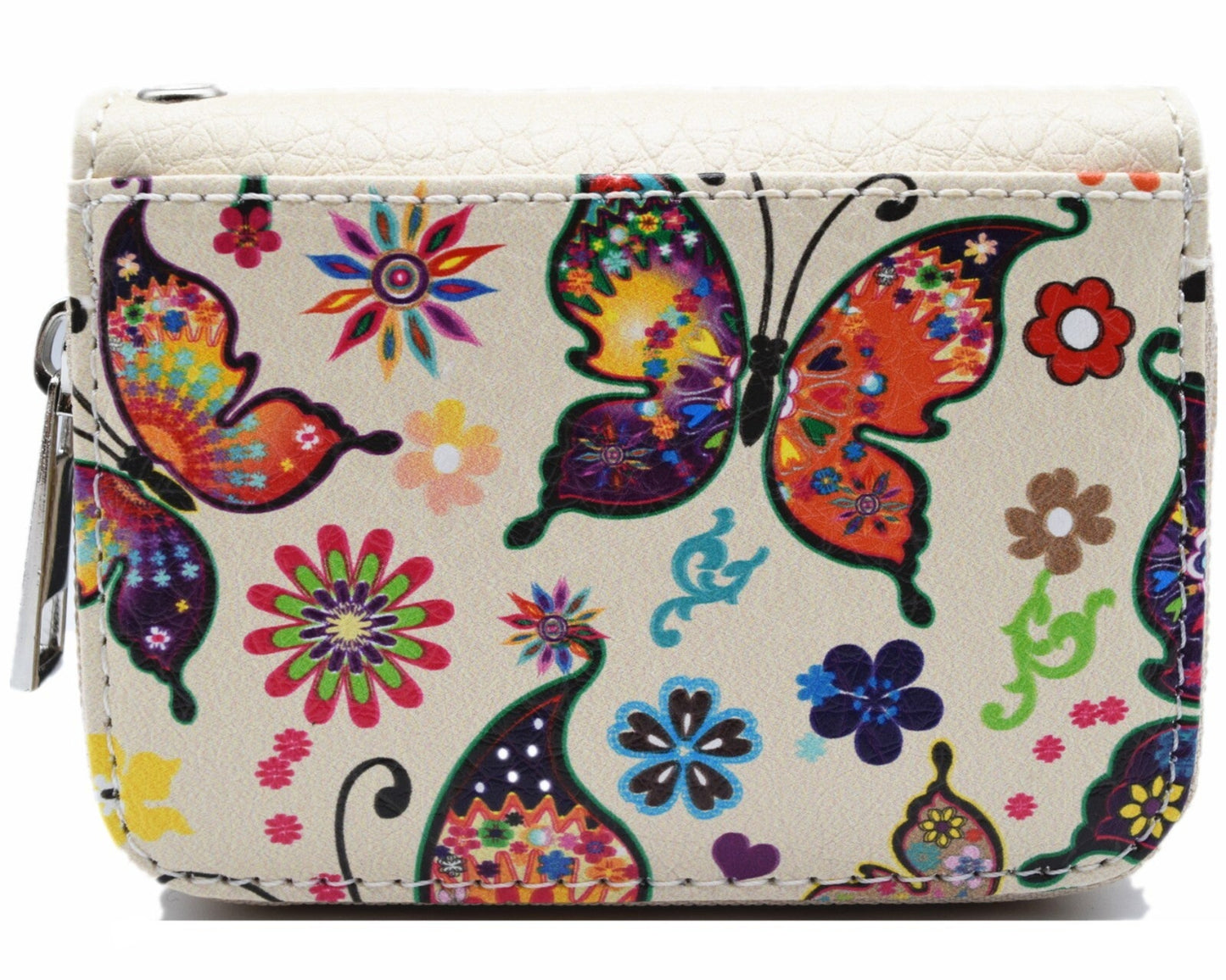 Butterfly Leather Purse Crossbody Bag with Wallet