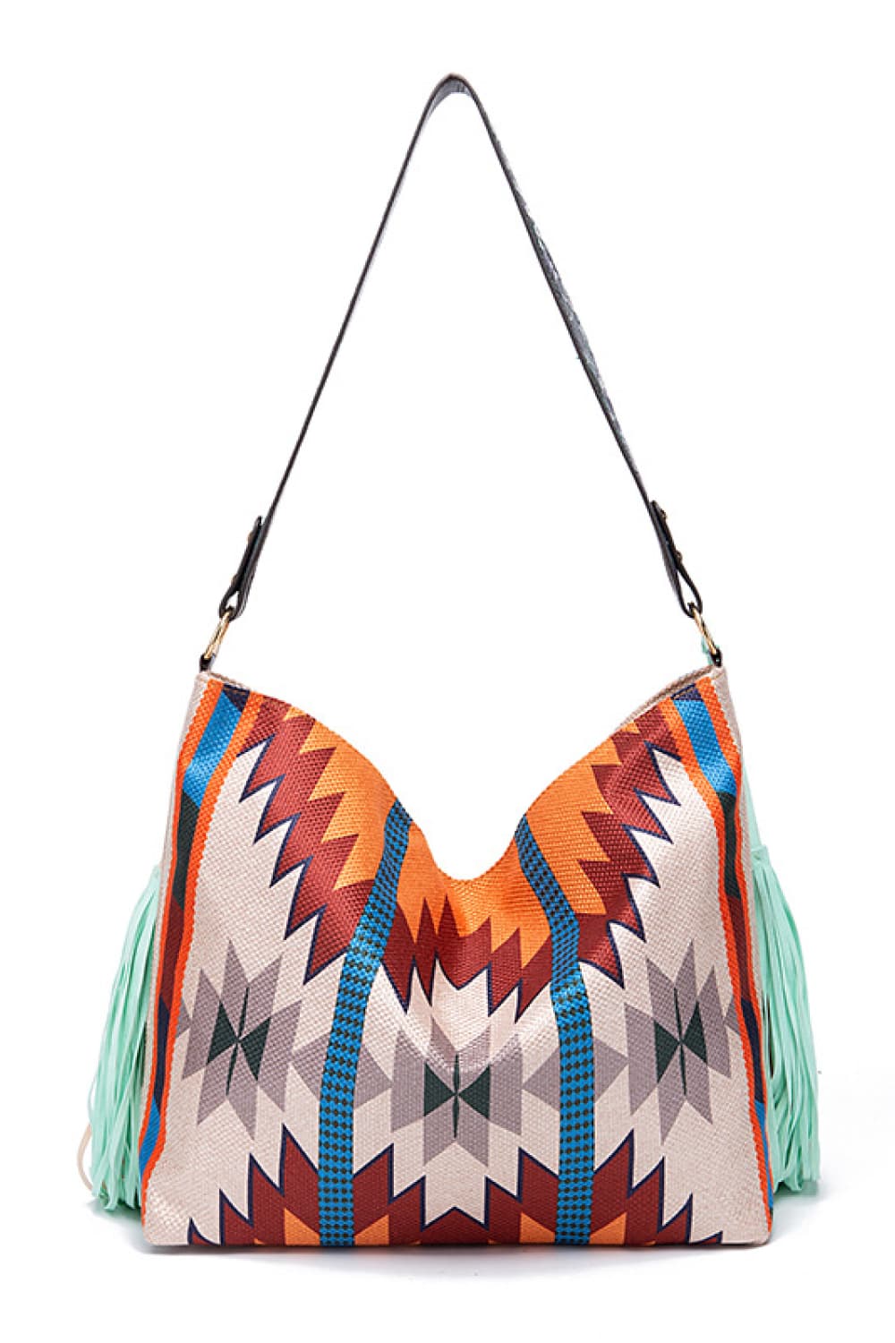 Geometric Canvas Tote Bag | Lily Bloom