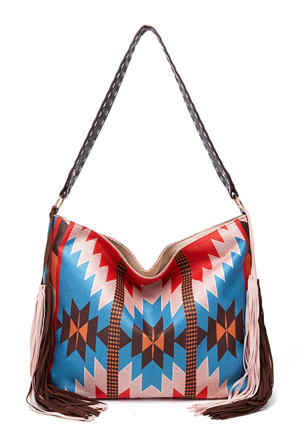 Geometric Canvas Tote Bag | Lily Bloom