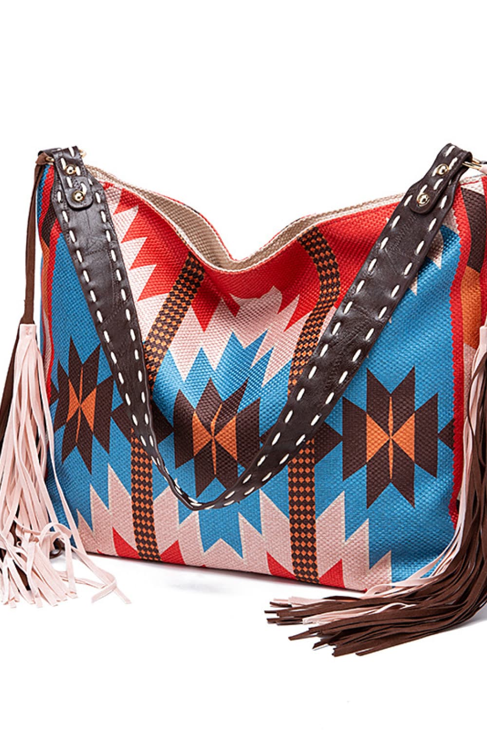 Geometric Canvas Tote Bag | Lily Bloom