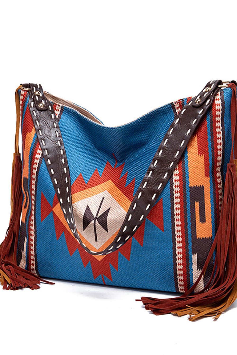 Geometric Canvas Tote Bag | Lily Bloom