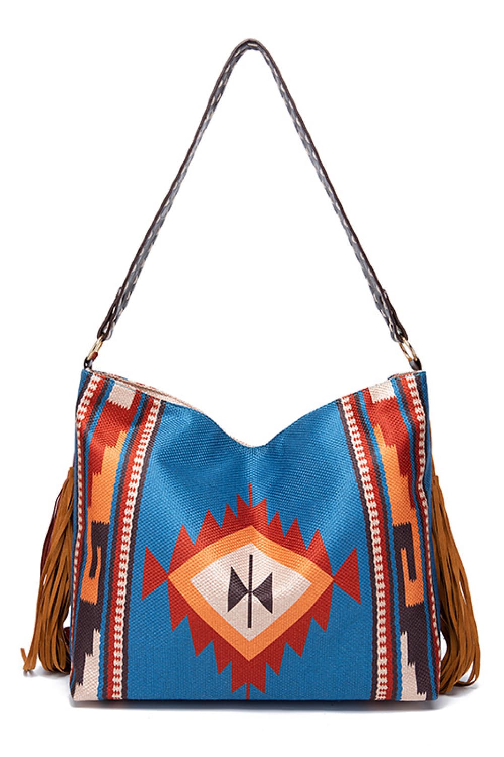 Geometric Canvas Tote Bag | Lily Bloom
