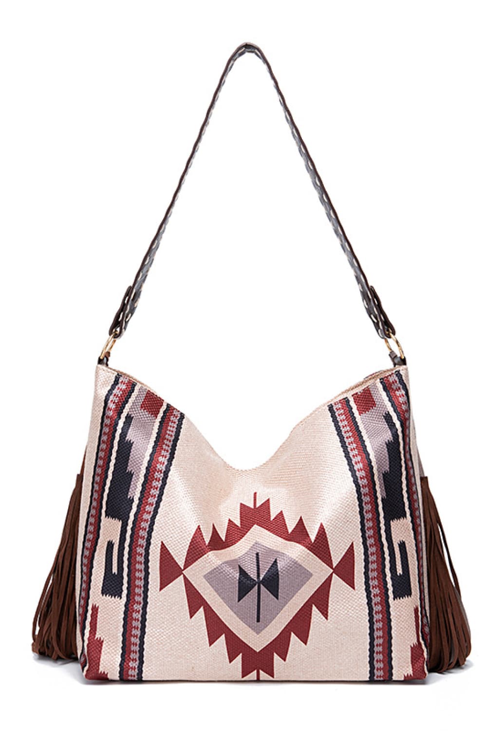 Geometric Canvas Tote Bag | Lily Bloom