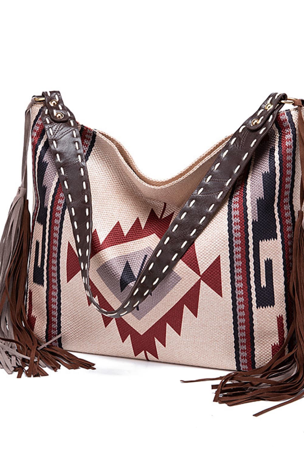 Geometric Canvas Tote Bag | Lily Bloom
