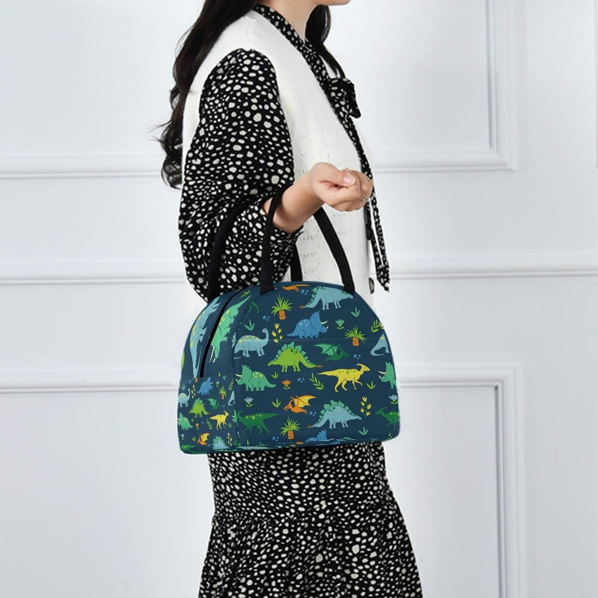 Cat Cute Re-usable Tote Cooler Insulated Lunch Bag - Lily Bloom Store