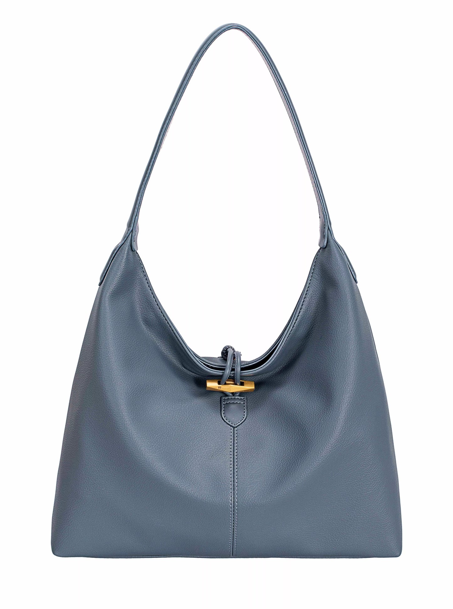 Classic Leather Shoulder Bag | Lily Bloom