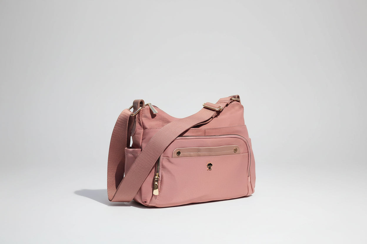 Crossbody Bag with 2 Detachable Straps - Lily Bloom