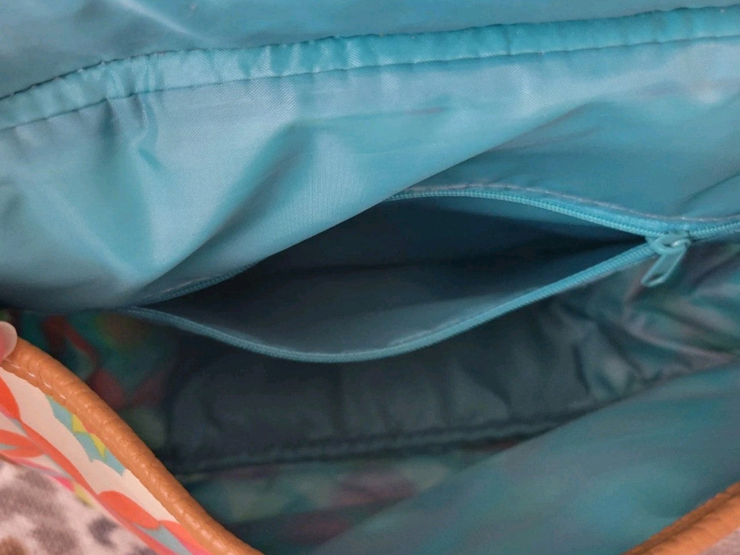 Crossbody Purse Bag 2 Straps Coated Canvas