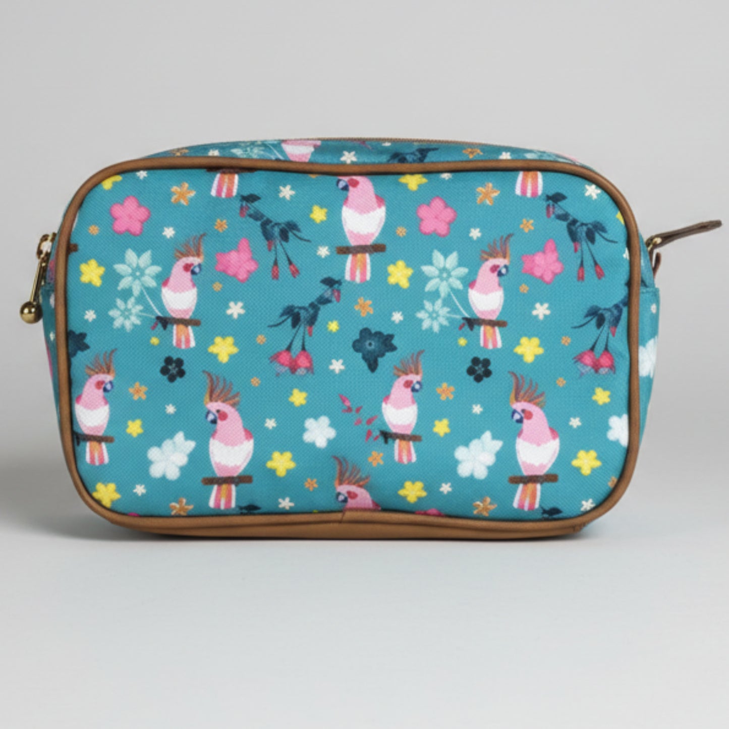 Floral Bird Crossbody Purse