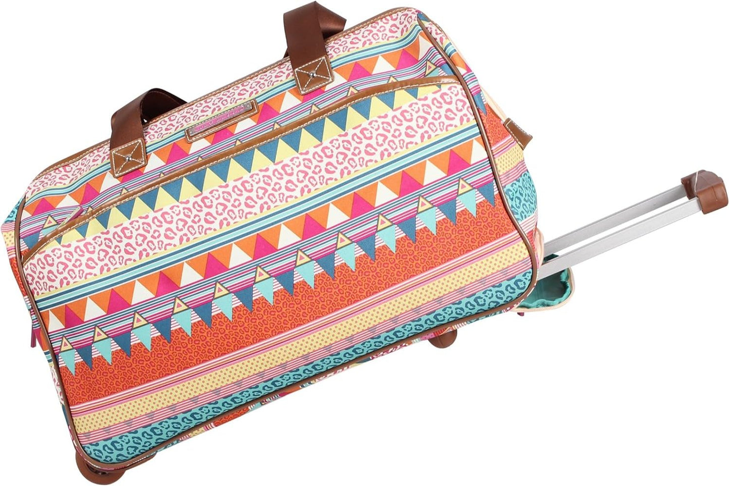 Lily Bloom 22 Inch Lightweight Carry-On Suitcase with 2 Rolling Wheels - Lily Bloom Store