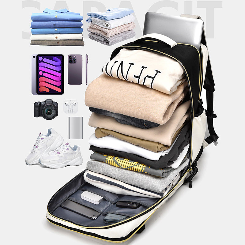 Multi-Pockets Backpack Bag | Lily bloom