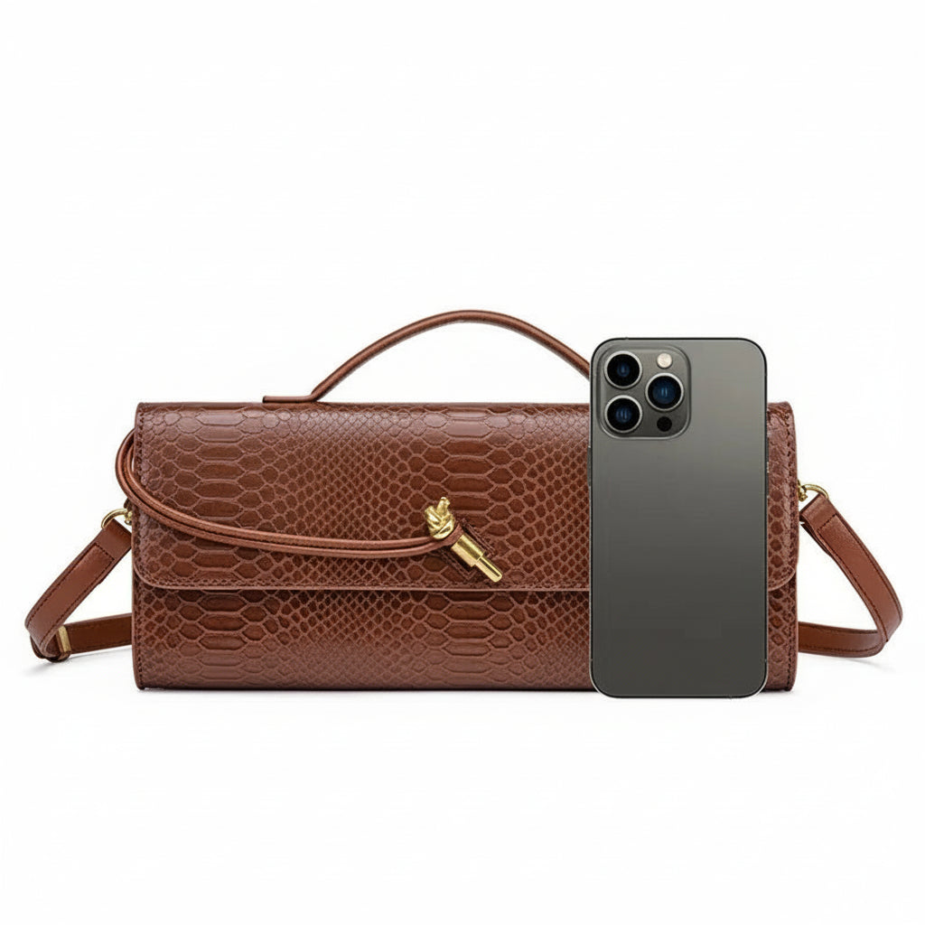 Retro Classic Clutch Shoulder Tote Hand-Bag