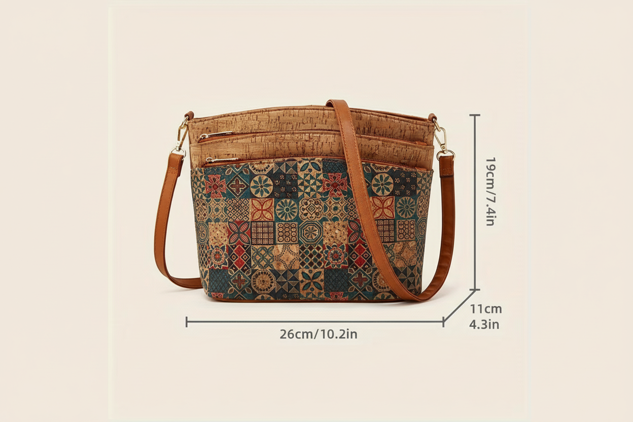 Retro Floral Crossbody Bag | Lily Bloom