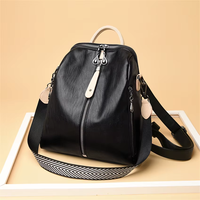 Fashion Backpack Soft Vegan Leather Rucksack | Lily Bloom