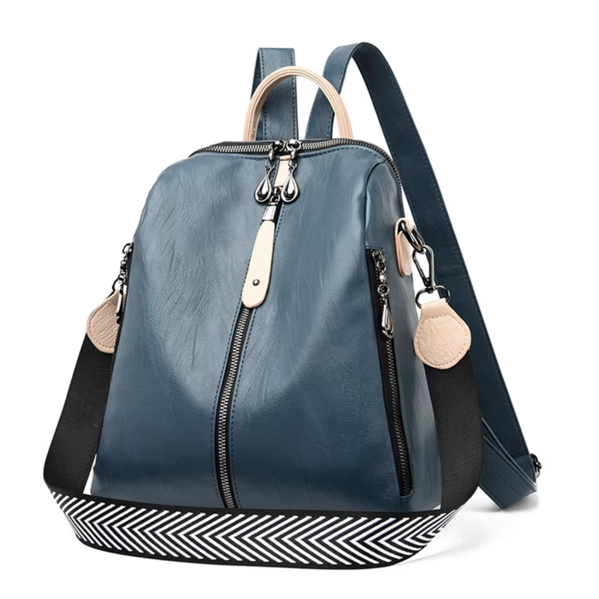 Fashion Backpack Soft Vegan Leather Rucksack | Lily Bloom