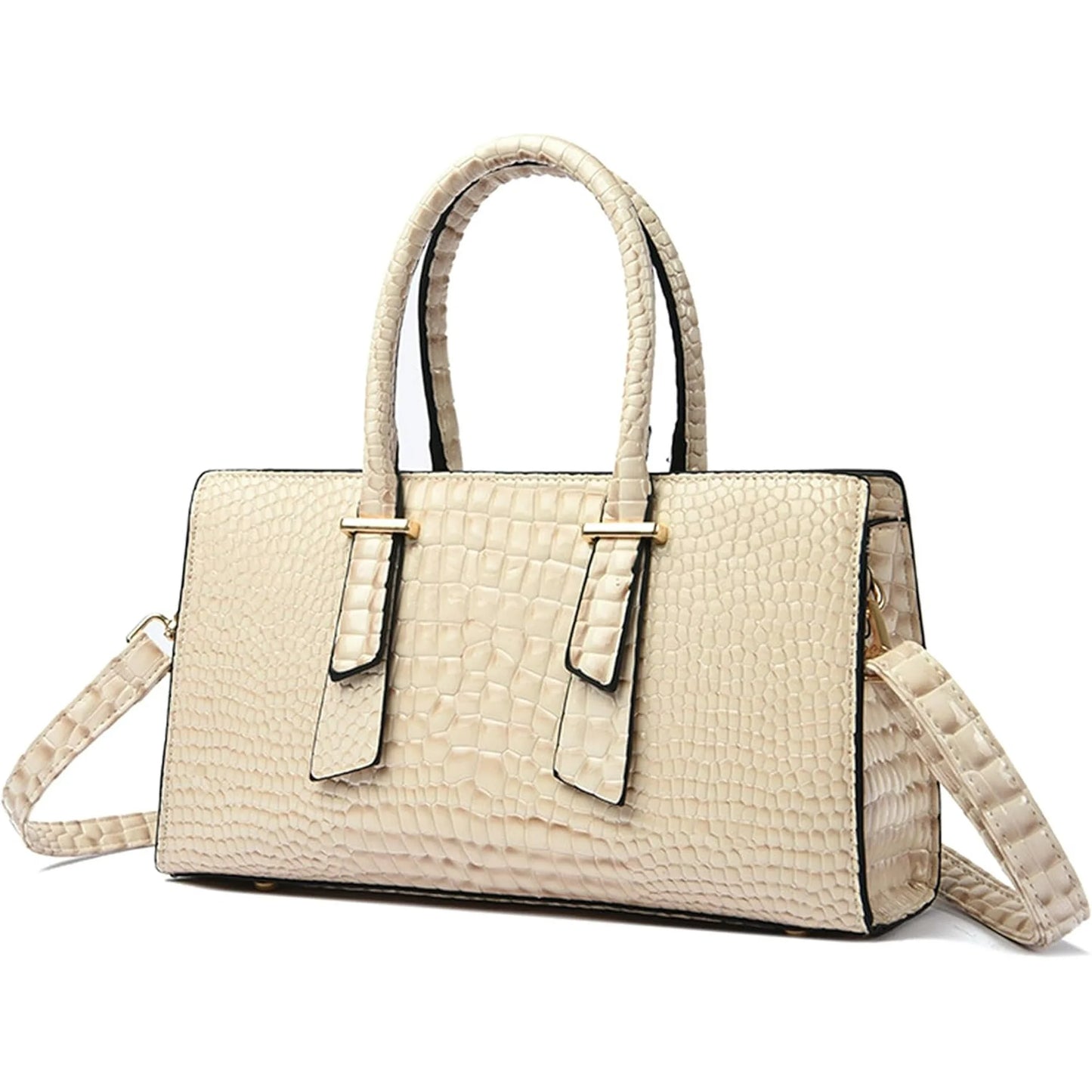 Textured Vegan Leather Handbag | Lily Bloom