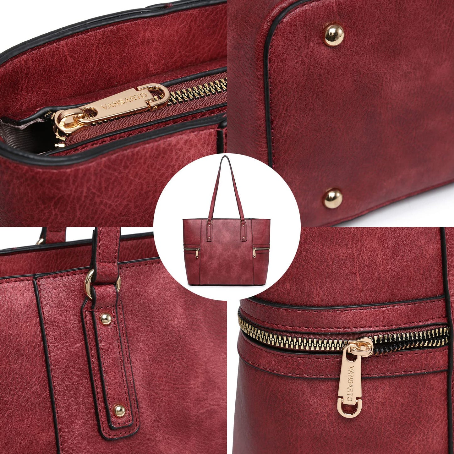 Stylish Tote & Shoulder Bags: 3-Piece Set - Lily Bloom Store