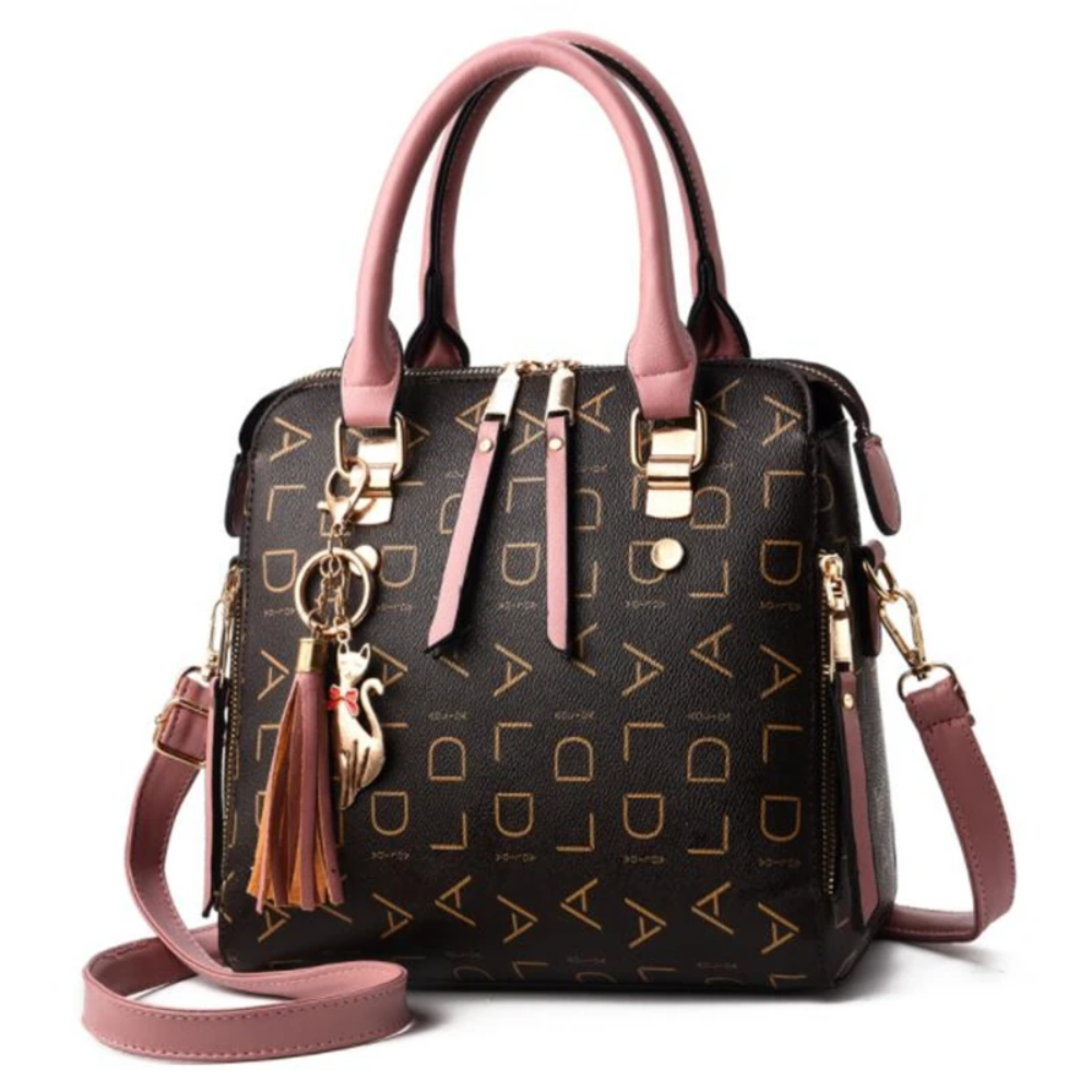 Vegan Leather Tassel Top-handle Bag Luxury Shoulder Bag