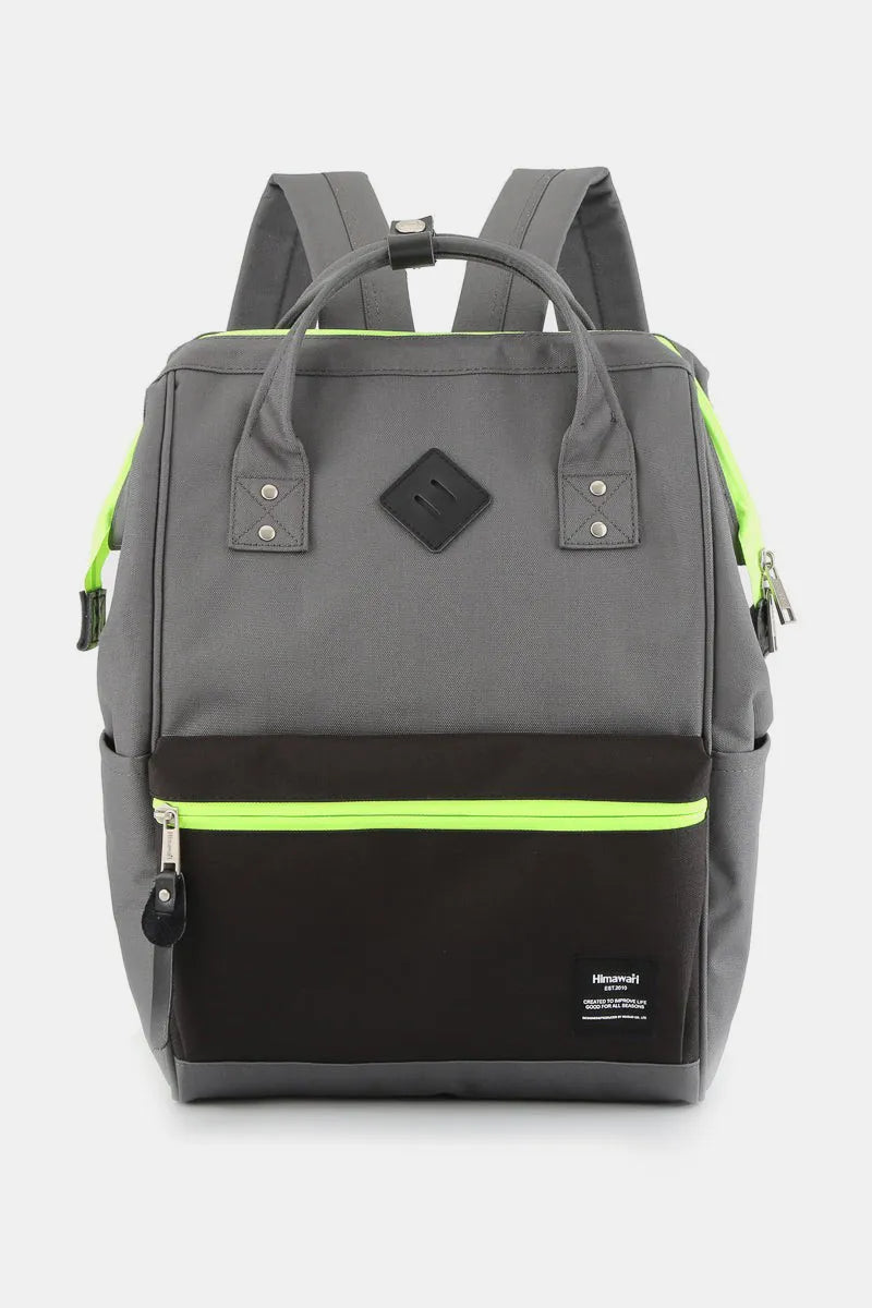 Contrast Waterproof Backpack Bag with Reinforced Edges | Lily Bloom
