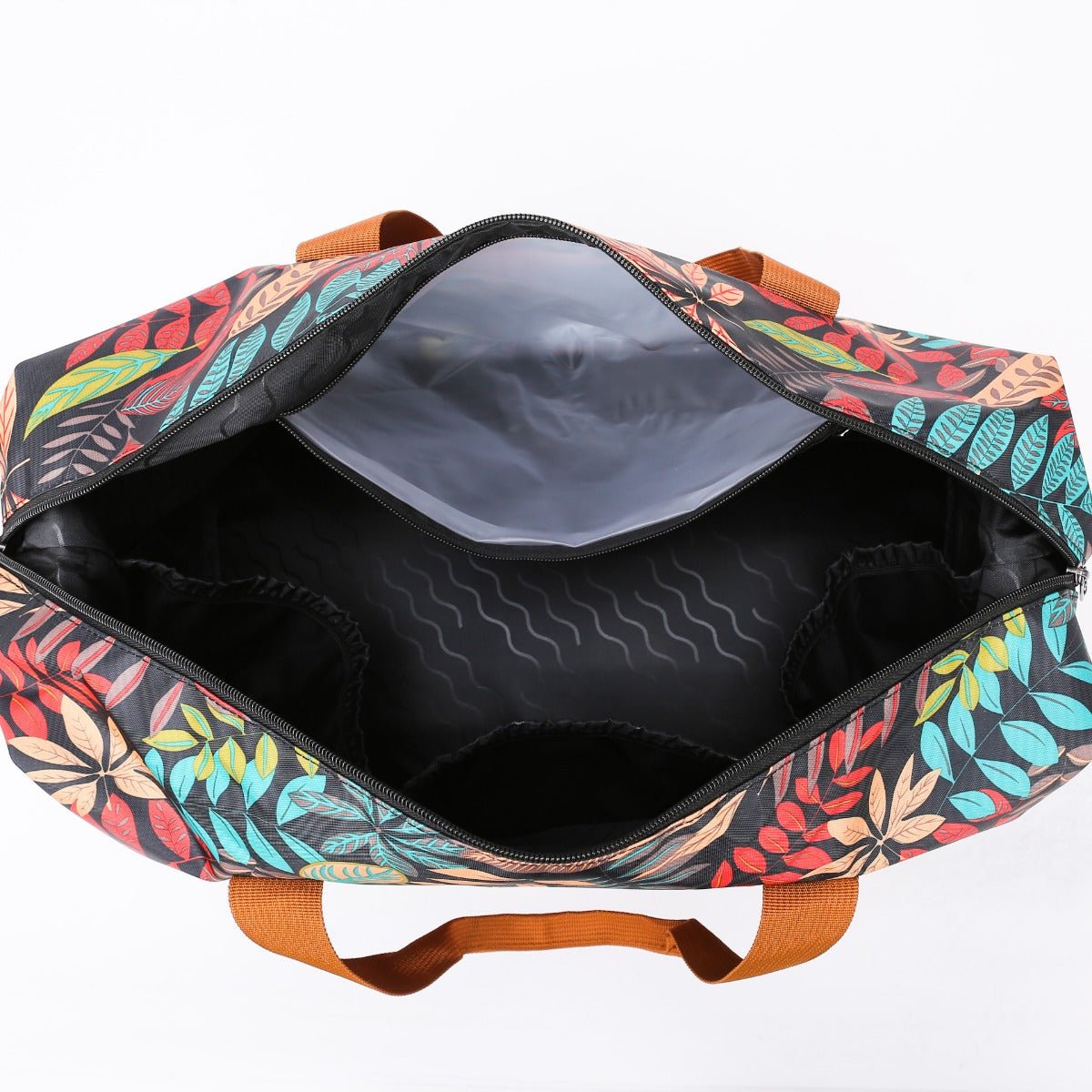 Canvas Printed Travel Bag - Lily Bloom