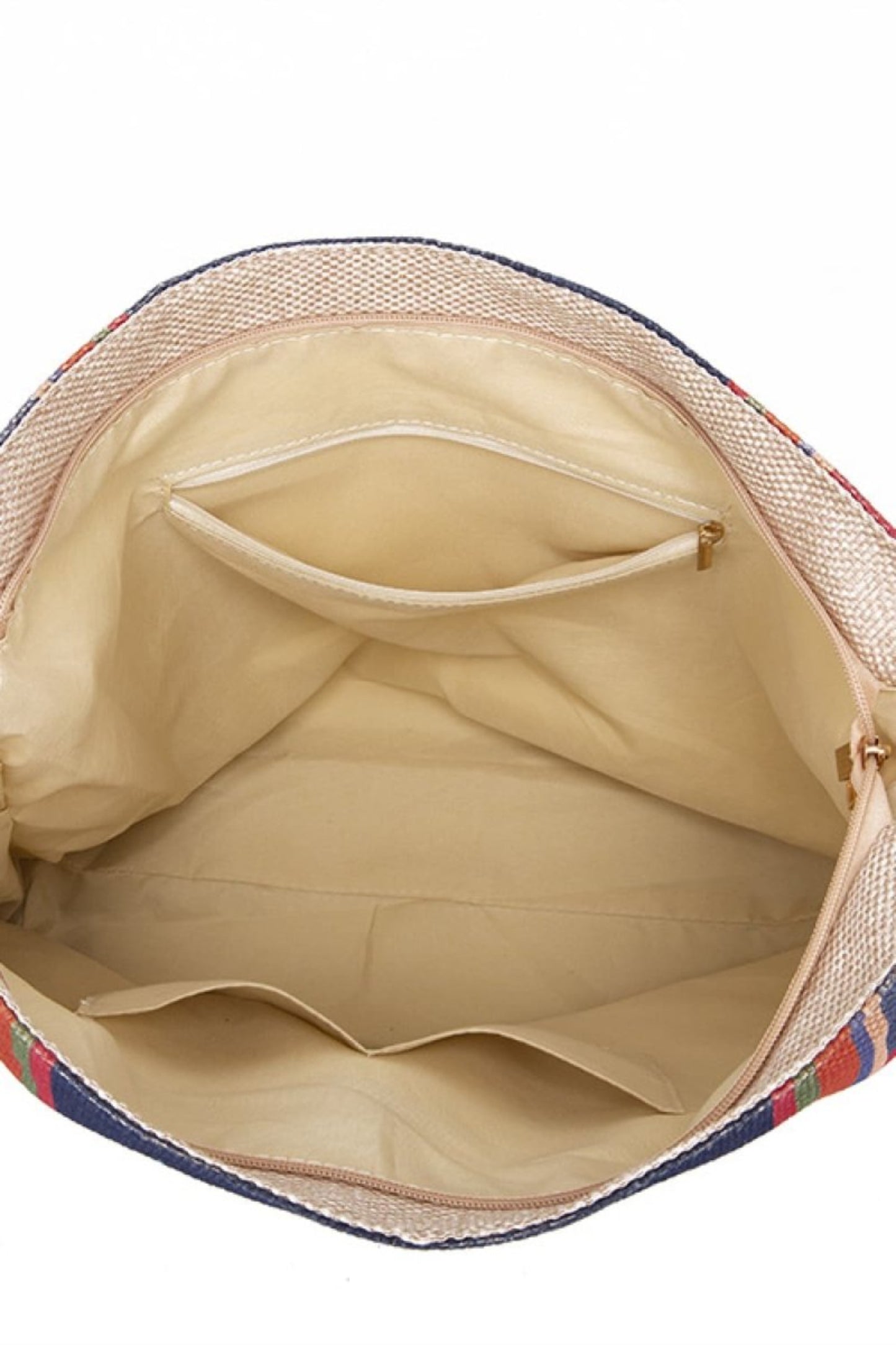 Geometric Canvas Tote Bag - Lily Bloom