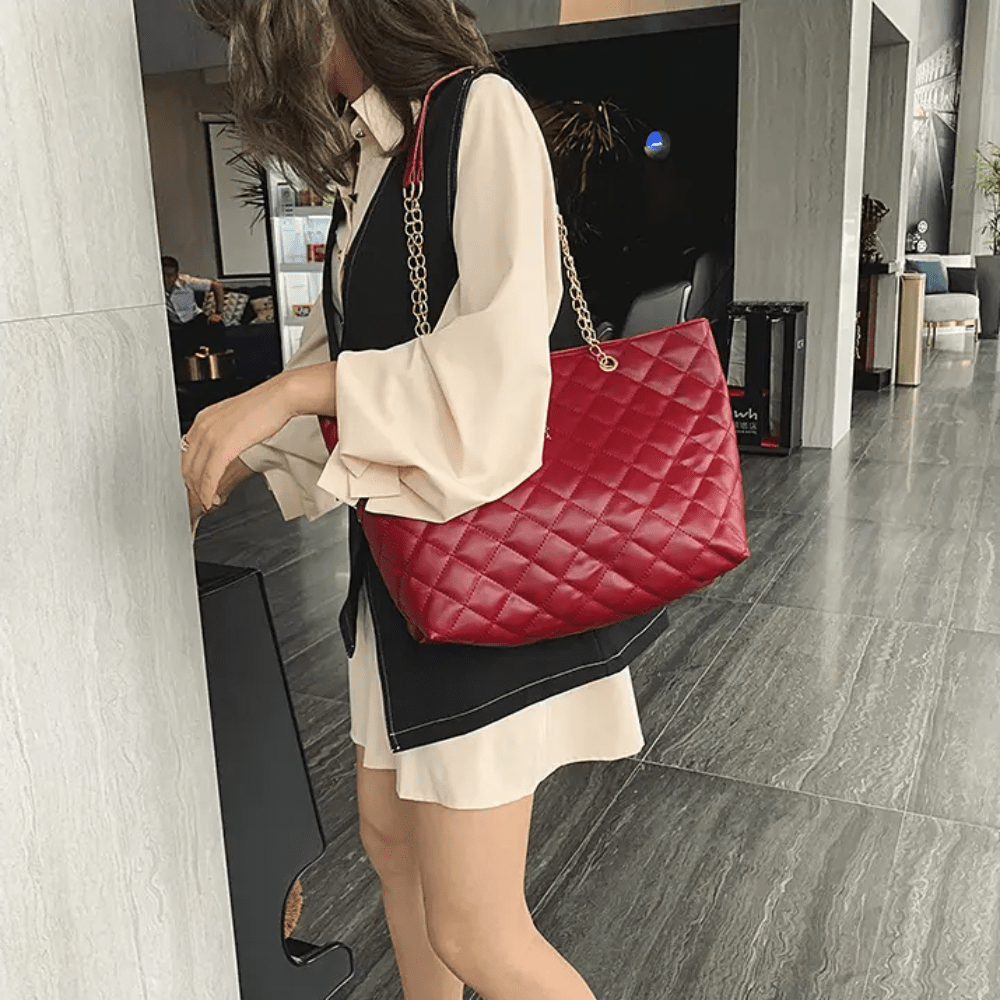 Designer Brand Luxury Shoulder Crossbody Leather Handbag - Lily Bloom