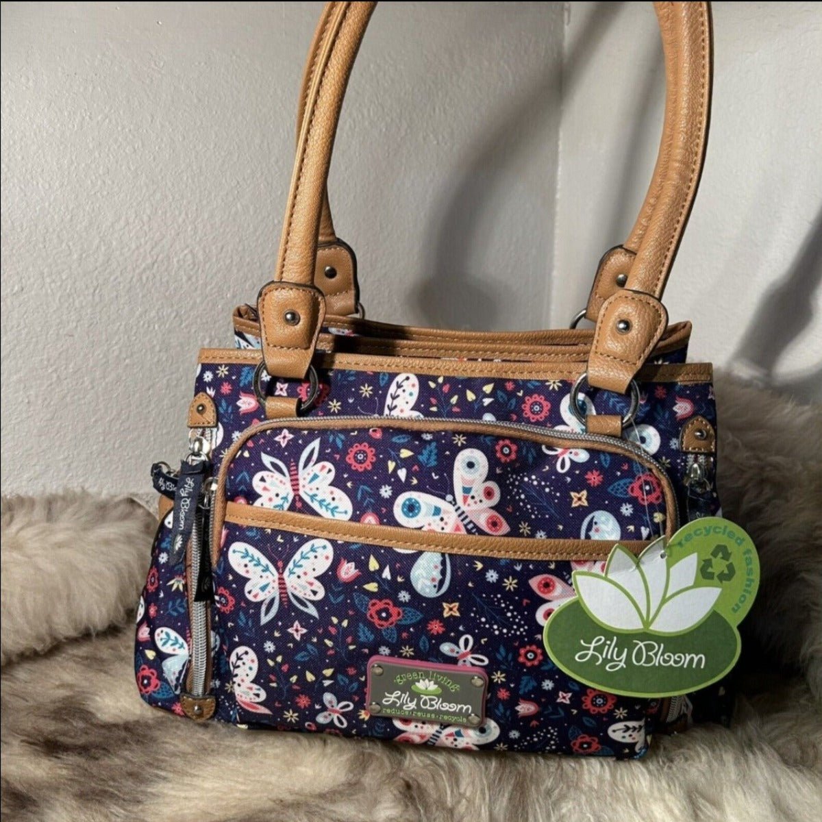 Lily Bloom Maggie Satchel Handbag - Lily Bloom