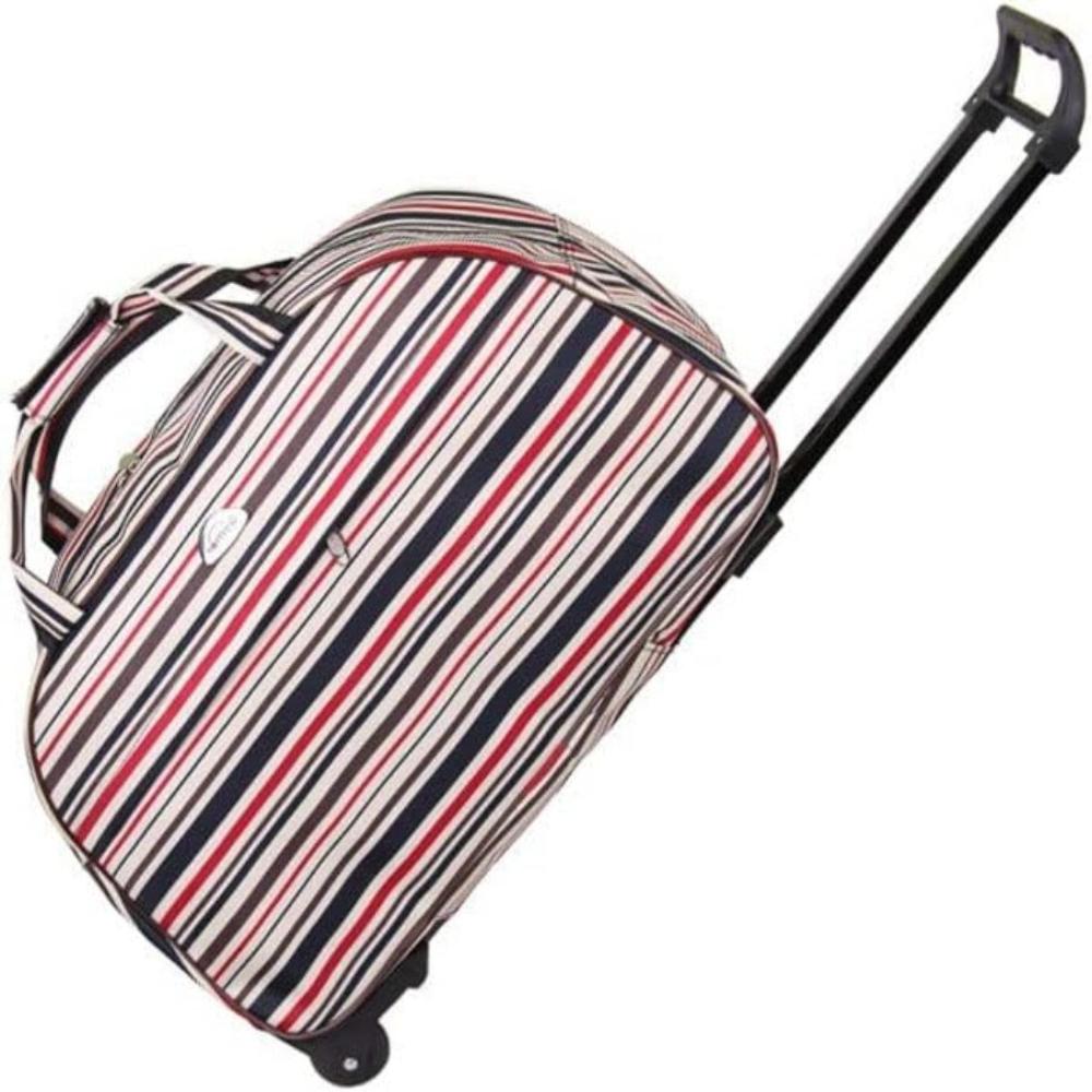 Luggage Duffel Rolling Travel Trolley Wheel Carry On Suitcase - Lily Bloom