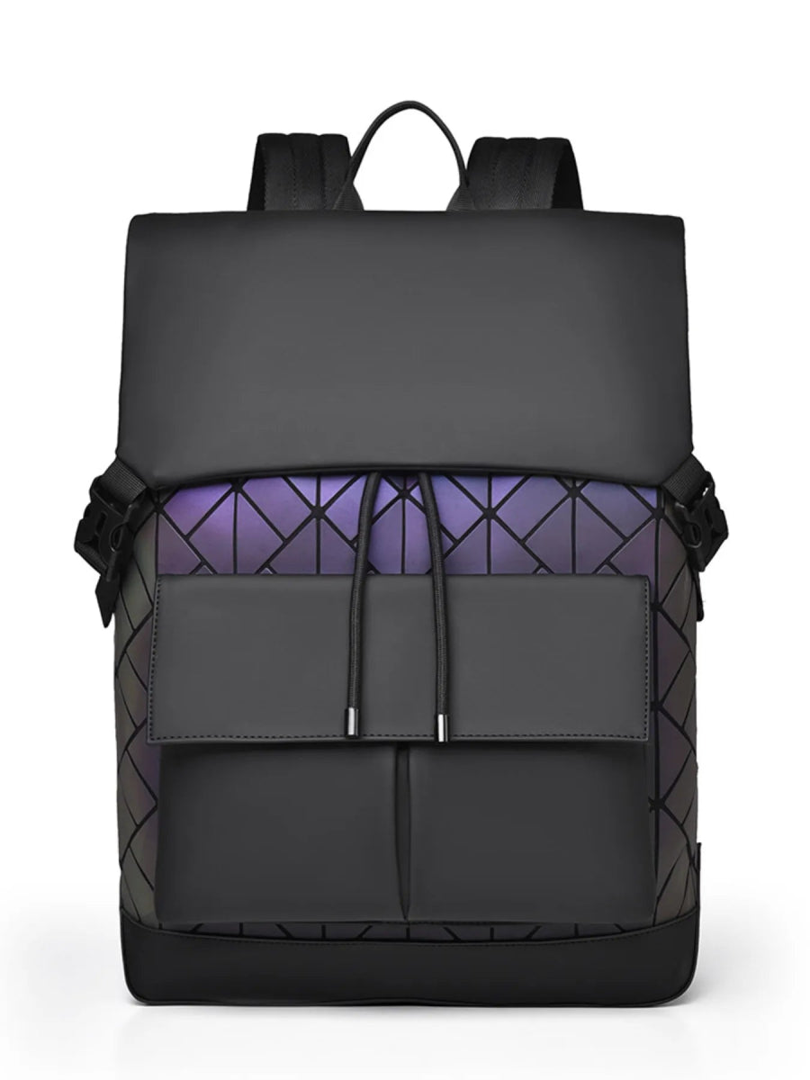 Modern Drawstring Backpack Bag - Lily Bloom