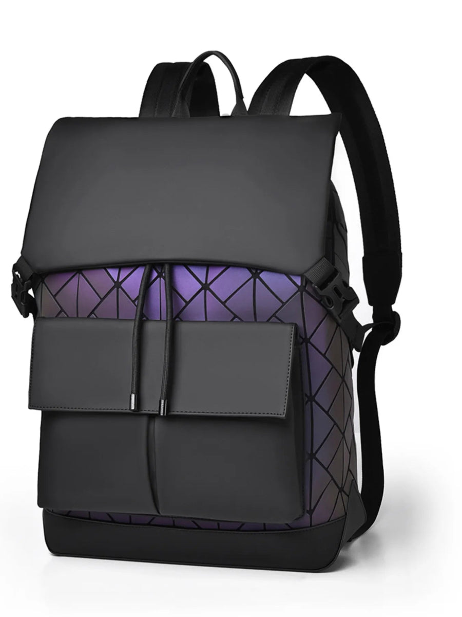 Modern Drawstring Backpack Bag - Lily Bloom