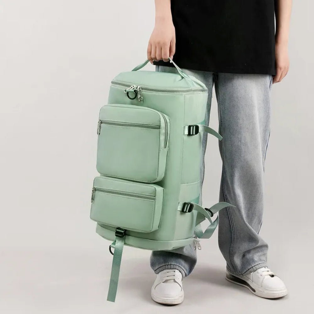 Multi Pocket Travel Backpack Bag - Lily Bloom