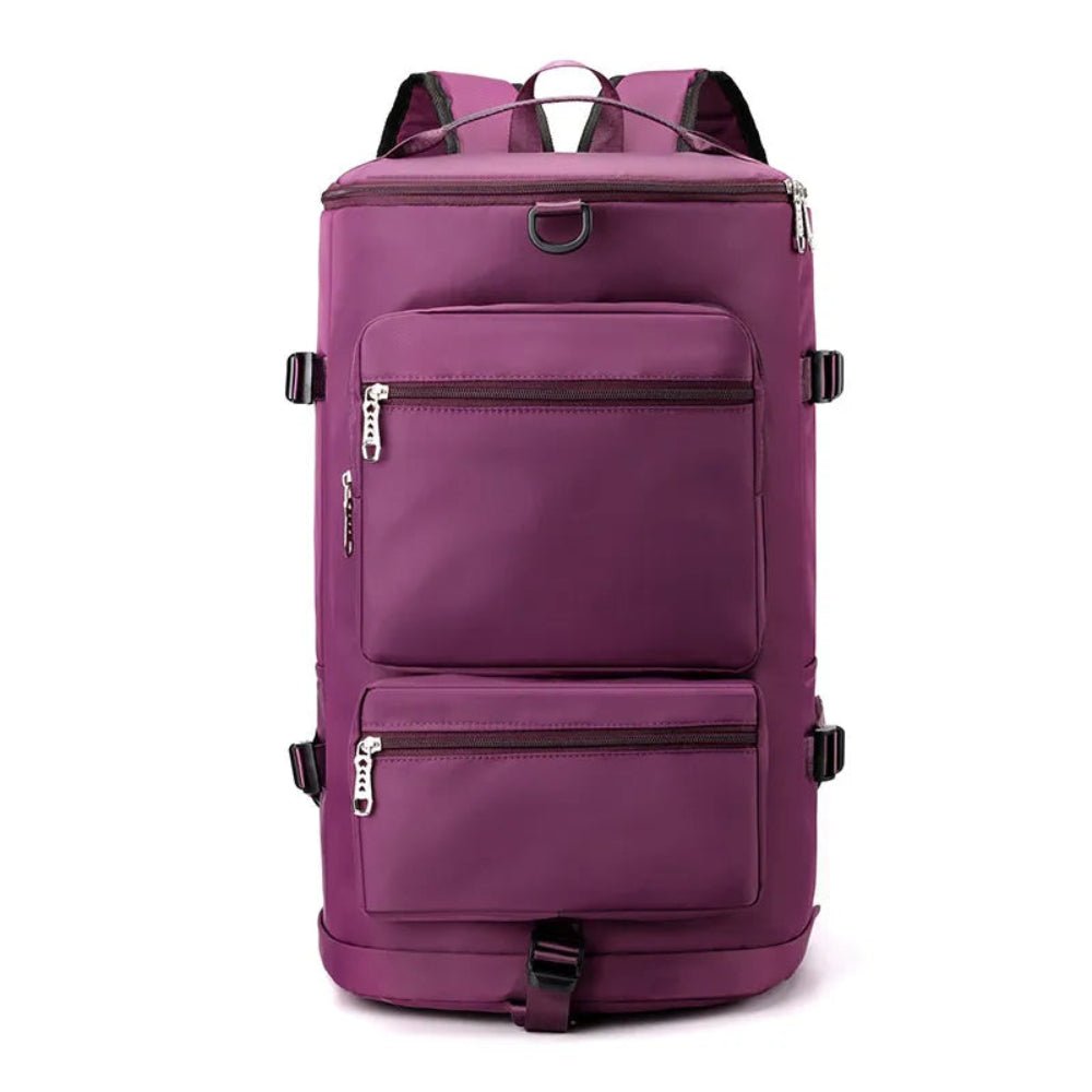 Multi Pocket Travel Backpack Bag - Lily Bloom