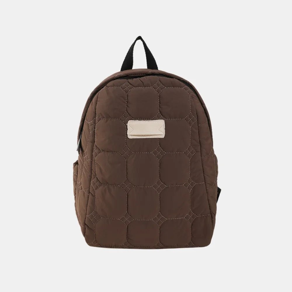 Quilted Backpack Bag - Lily Bloom