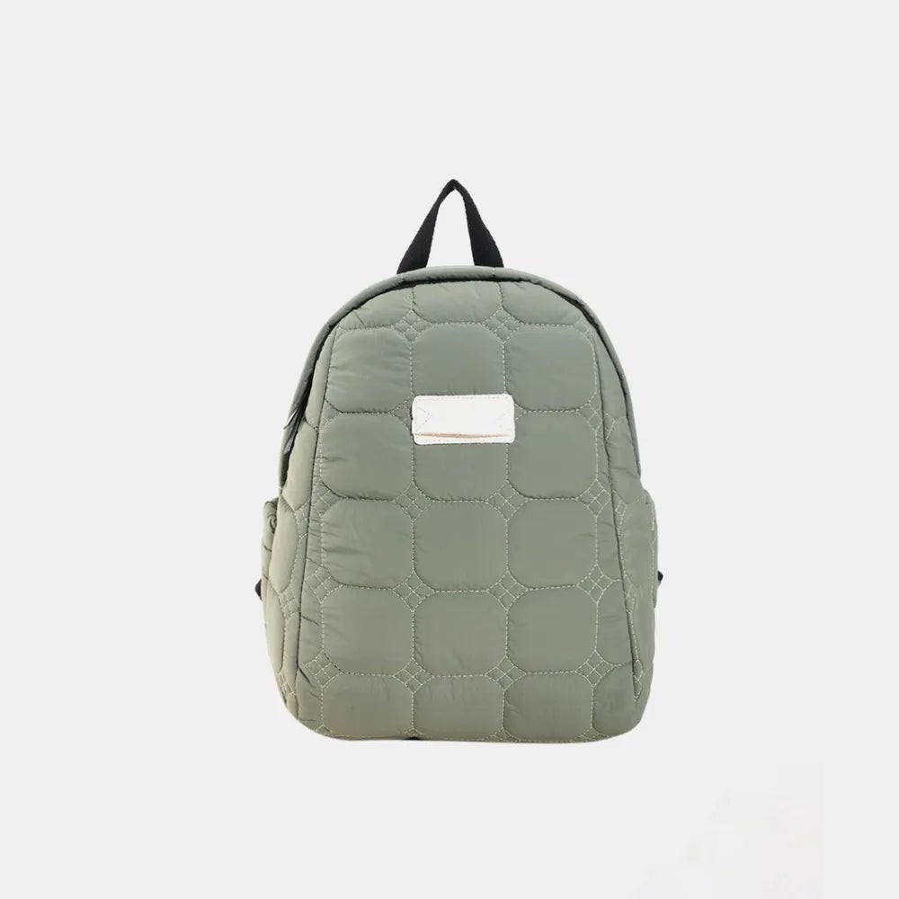 Quilted Backpack Bag - Lily Bloom