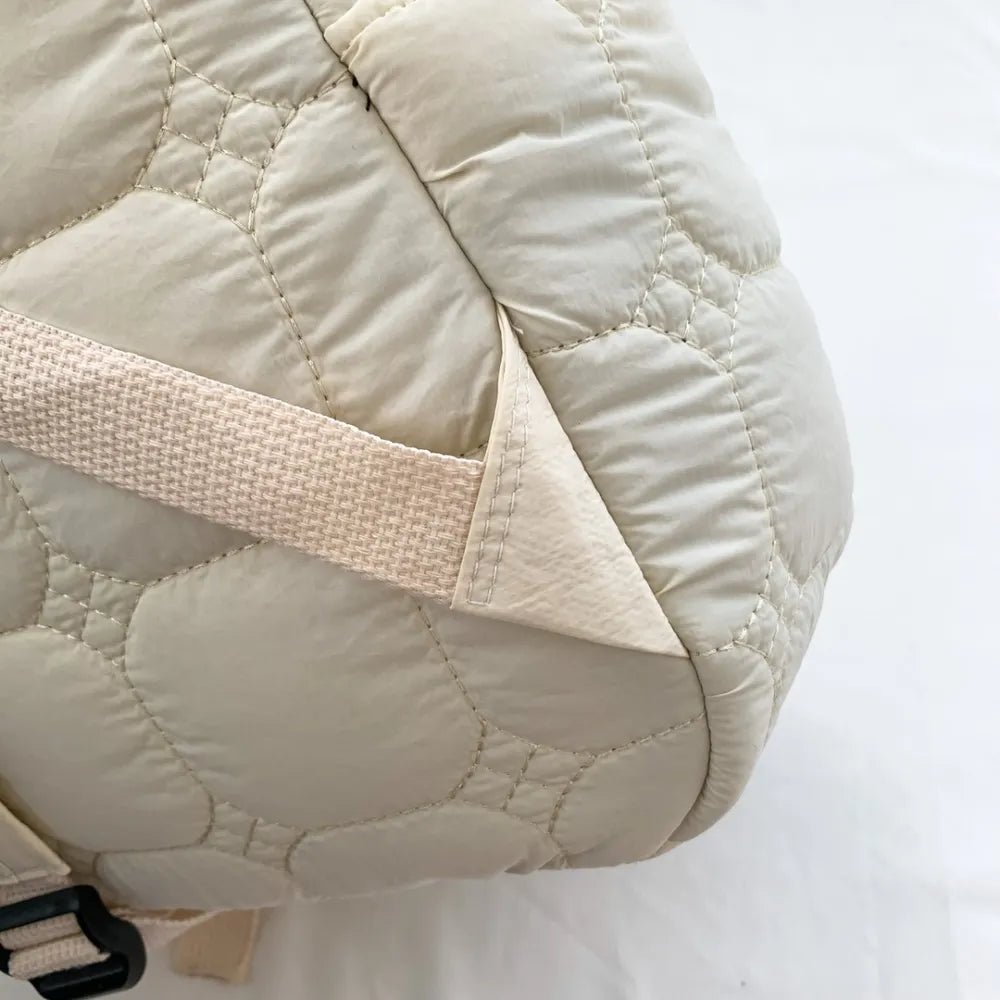 Quilted Backpack Bag - Lily Bloom