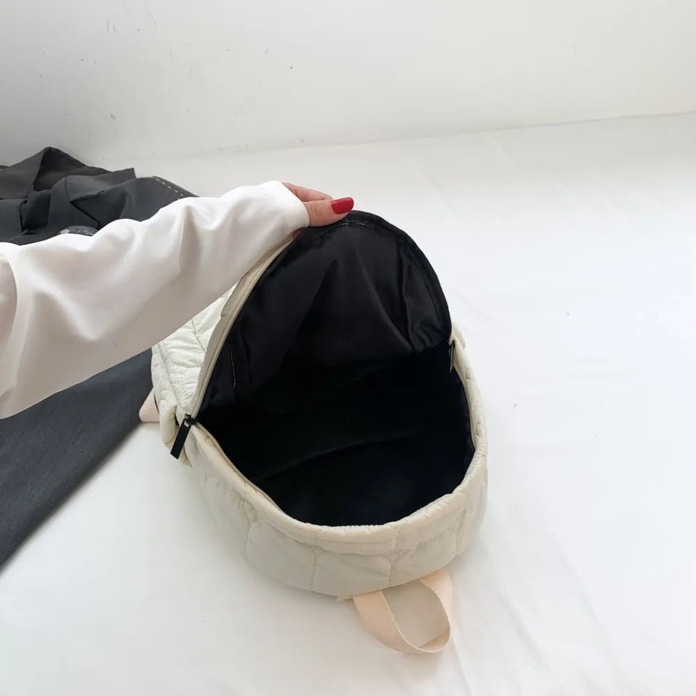 Quilted Backpack Bag - Lily Bloom