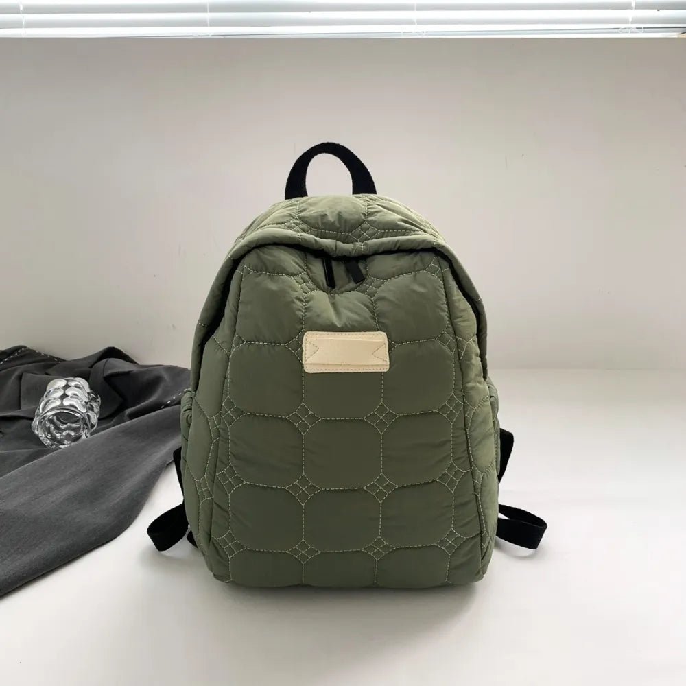 Quilted Backpack Bag - Lily Bloom
