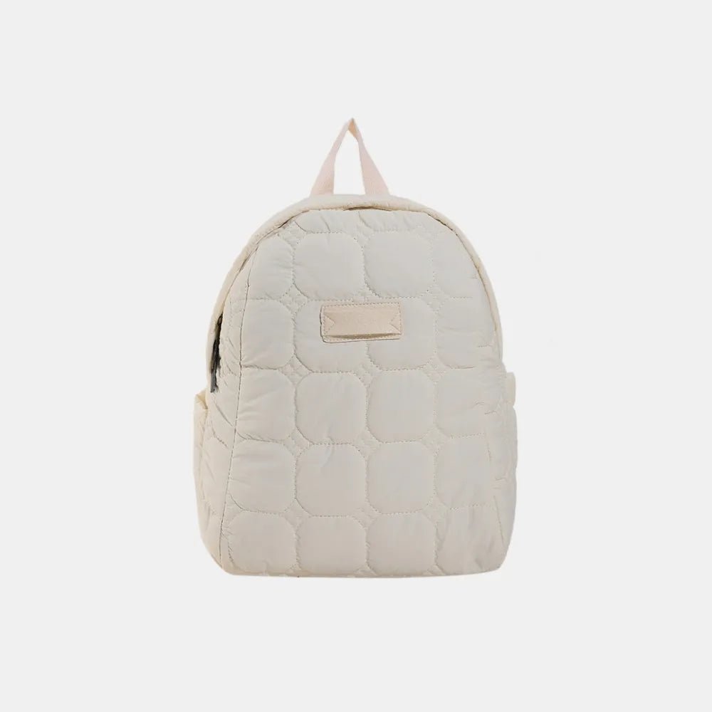 Quilted Backpack Bag - Lily Bloom