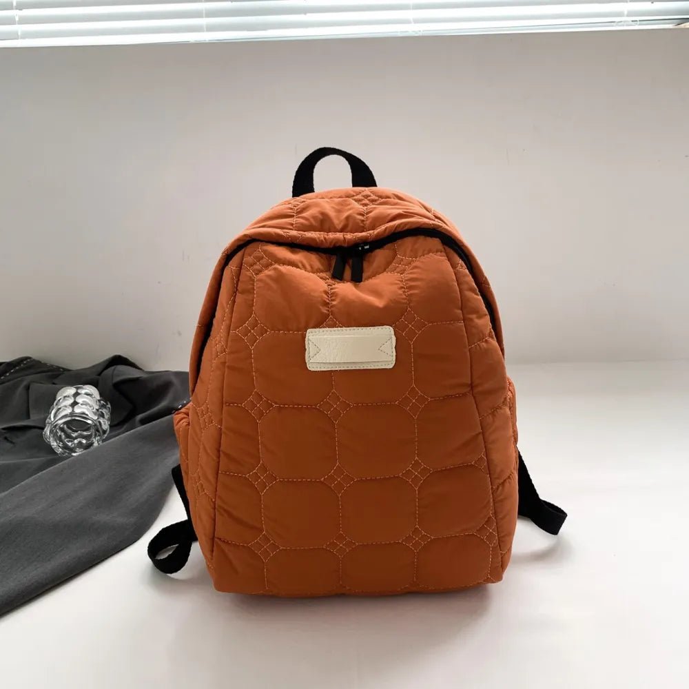 Quilted Backpack Bag - Lily Bloom