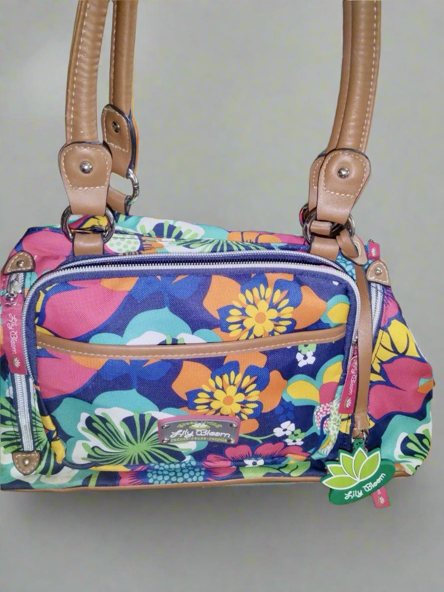 Lily Bloom Tropical Flower Purse