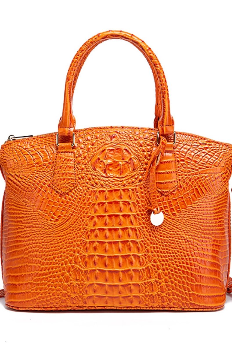 Sturdy Construction Vegan Leather Handbag - Lily Bloom