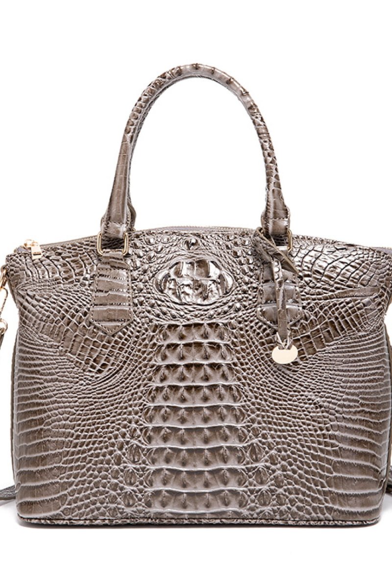 Sturdy Construction Vegan Leather Handbag - Lily Bloom