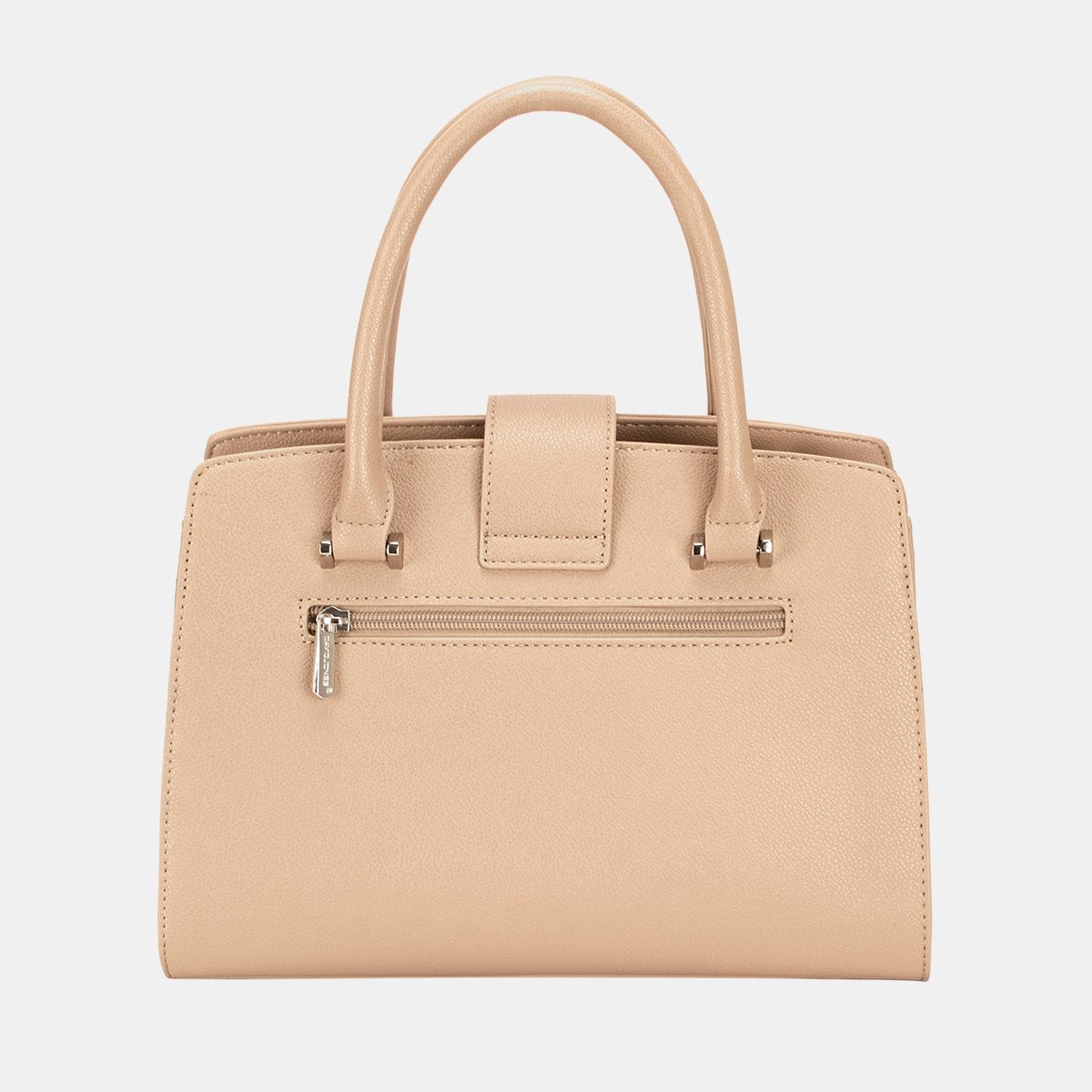 Vegan Leather Adjustable Shoulder Strap Handbag - Lily Bloom