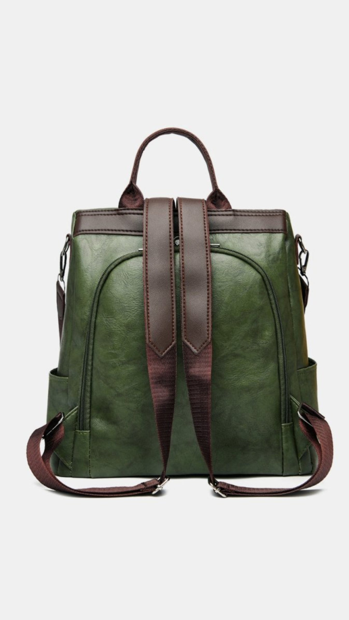 Vegan Leather Large Backpack Bag - Lily Bloom