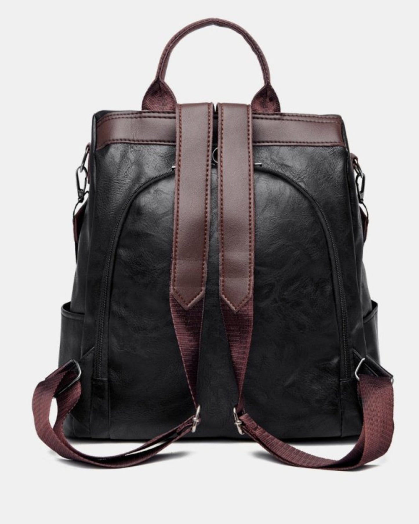 Vegan Leather Large Backpack Bag - Lily Bloom