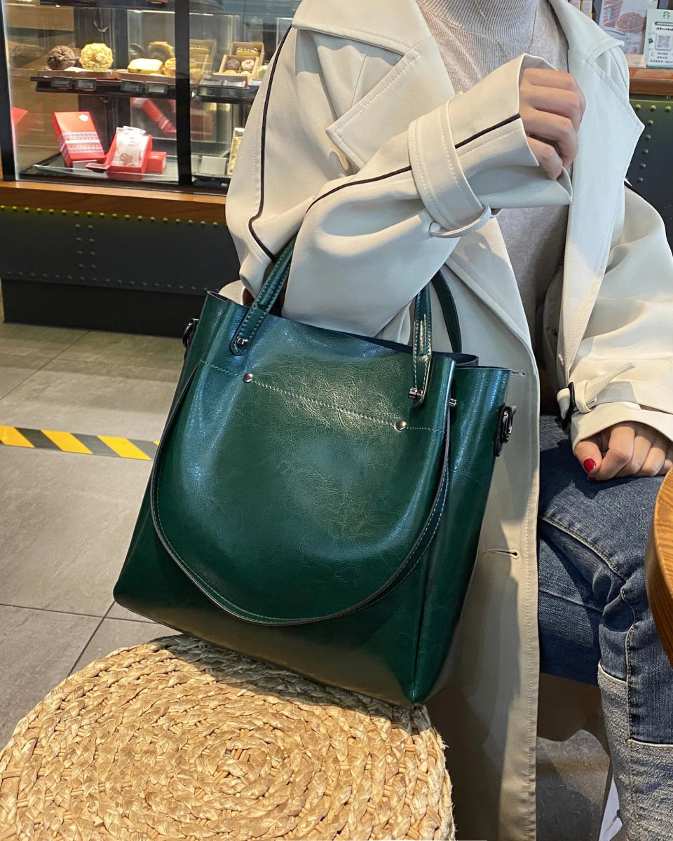 Versatile Tote Bag: Shoulder & Handheld - Lily Bloom