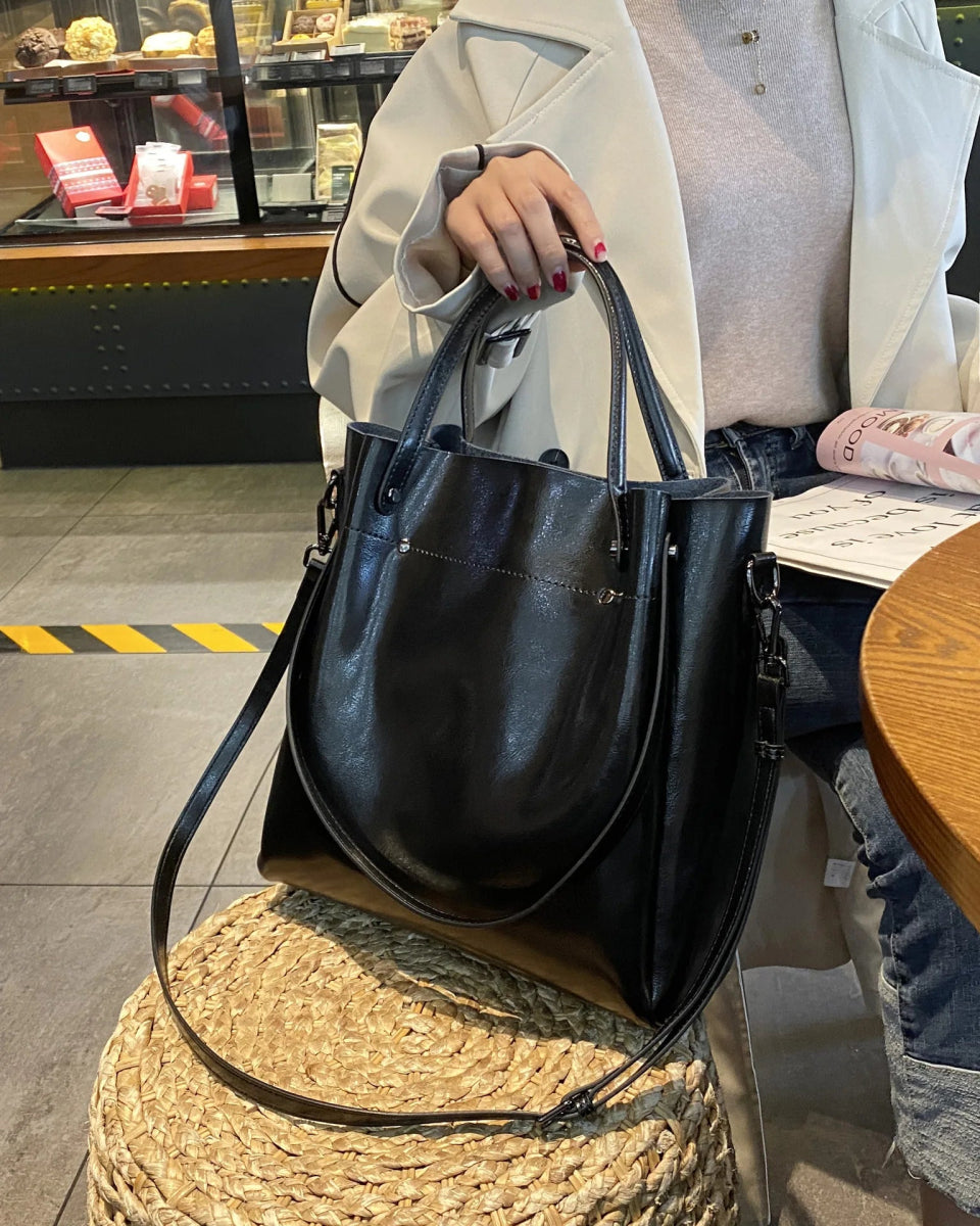 Versatile Tote Bag: Shoulder & Handheld - Lily Bloom