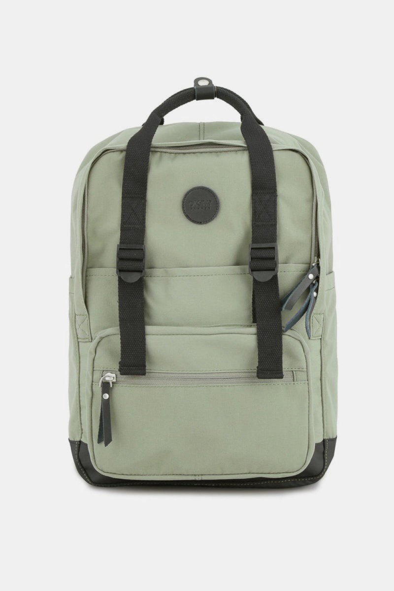 Waterproof Canvas Backpack Side Pockets - Lily Bloom